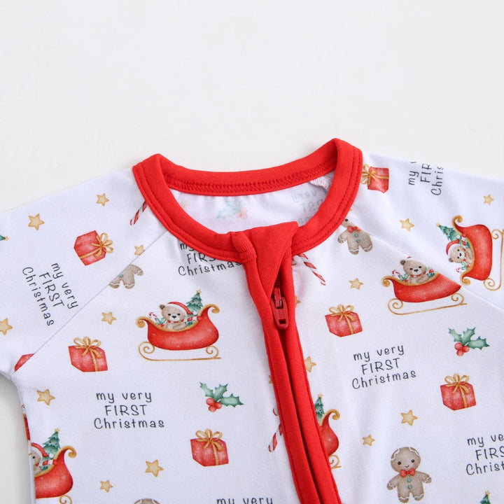 Luxie First Sweet Christmas NICU Romper