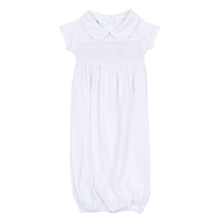 Forever Blessed Smocked White Gown