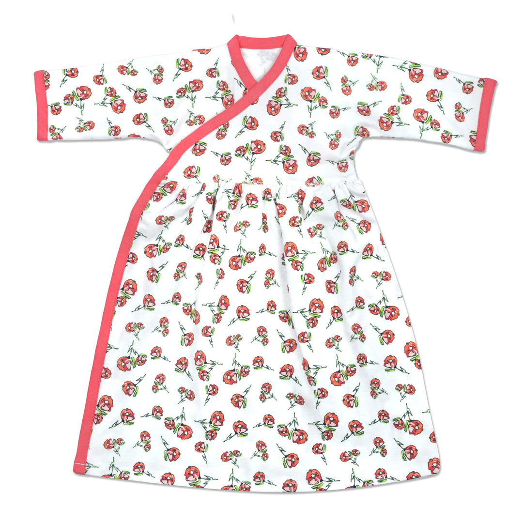 Rosalind Long Wrap Dress
