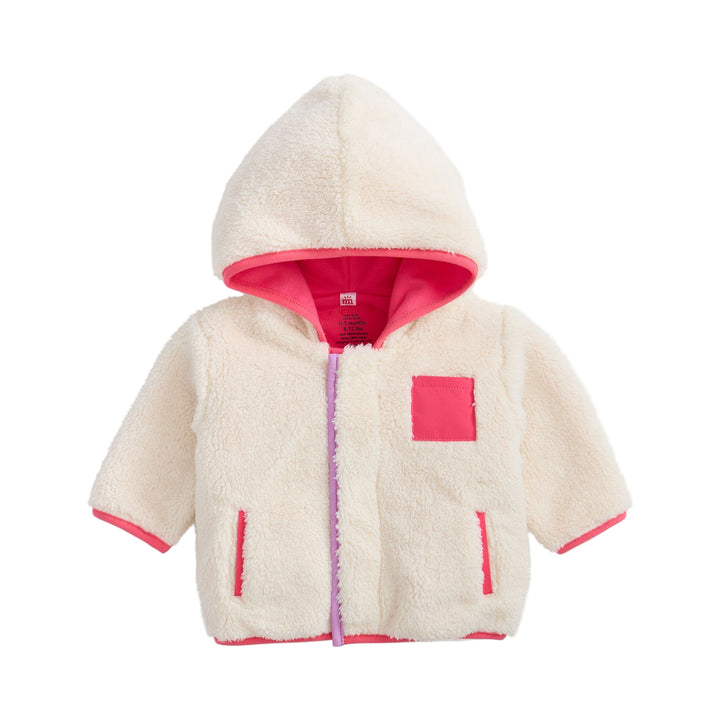 Gentle Cream Sherpa Magnetic Jacket