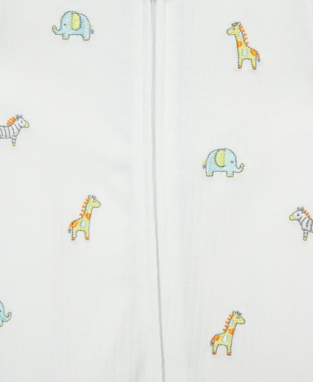 Safari Zip Footie &amp; Hat Set