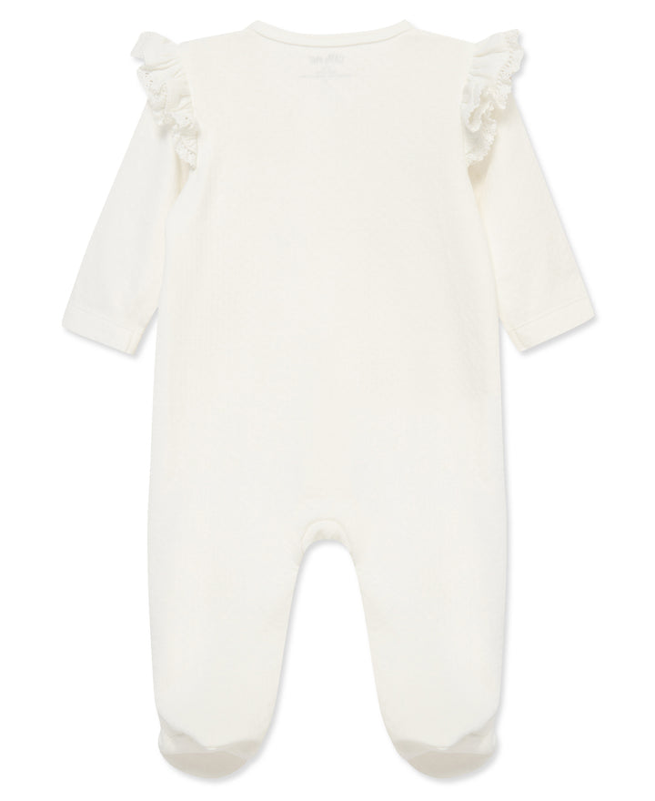 Flora Zip Footie