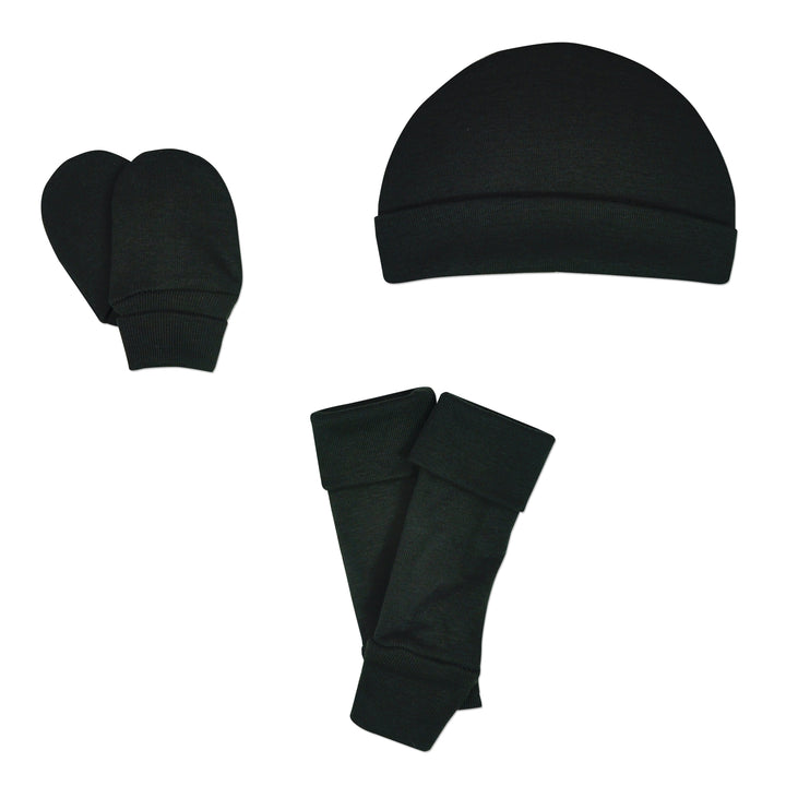 Solid Black Accessory Sets