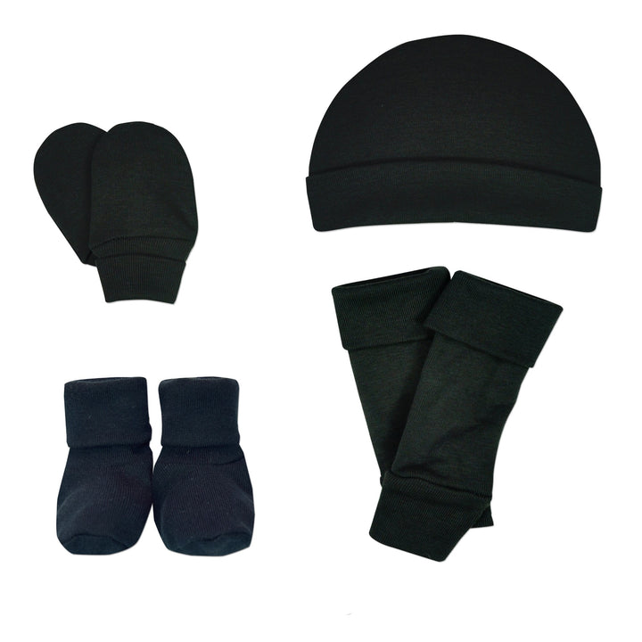 Solid Black Accessory Sets
