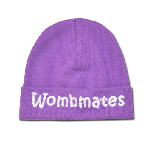 Purple wombmates cap