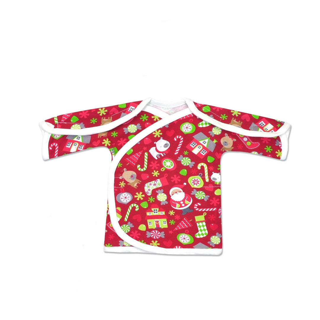Red Holiday Long Sleeve NIC-IV Shirt Set