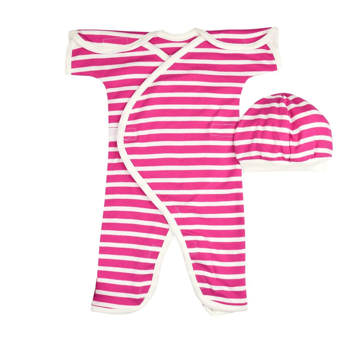 Pink Stripe NIC-Jumpsuit