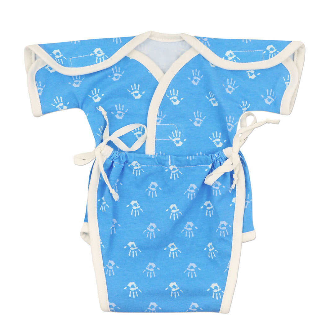 Blue Handprint NIC-Sweet-Tee Bodysuit