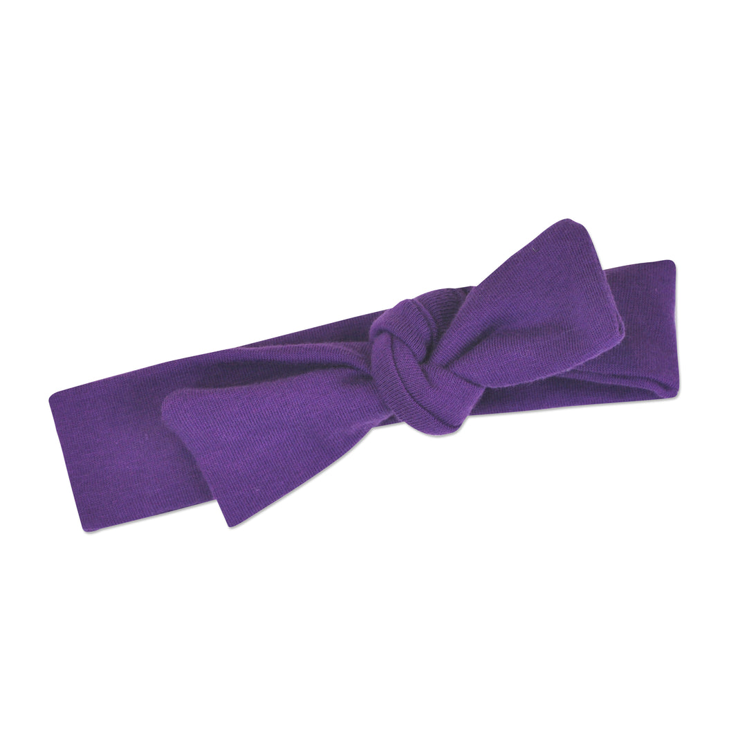 Solid Purple Preemie Headband