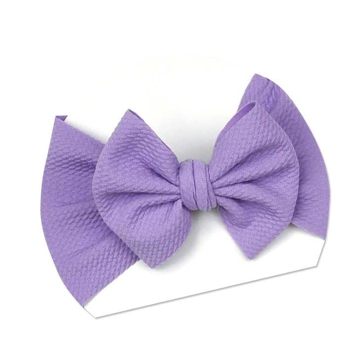 Purple Little Royal Designs Bow Headband