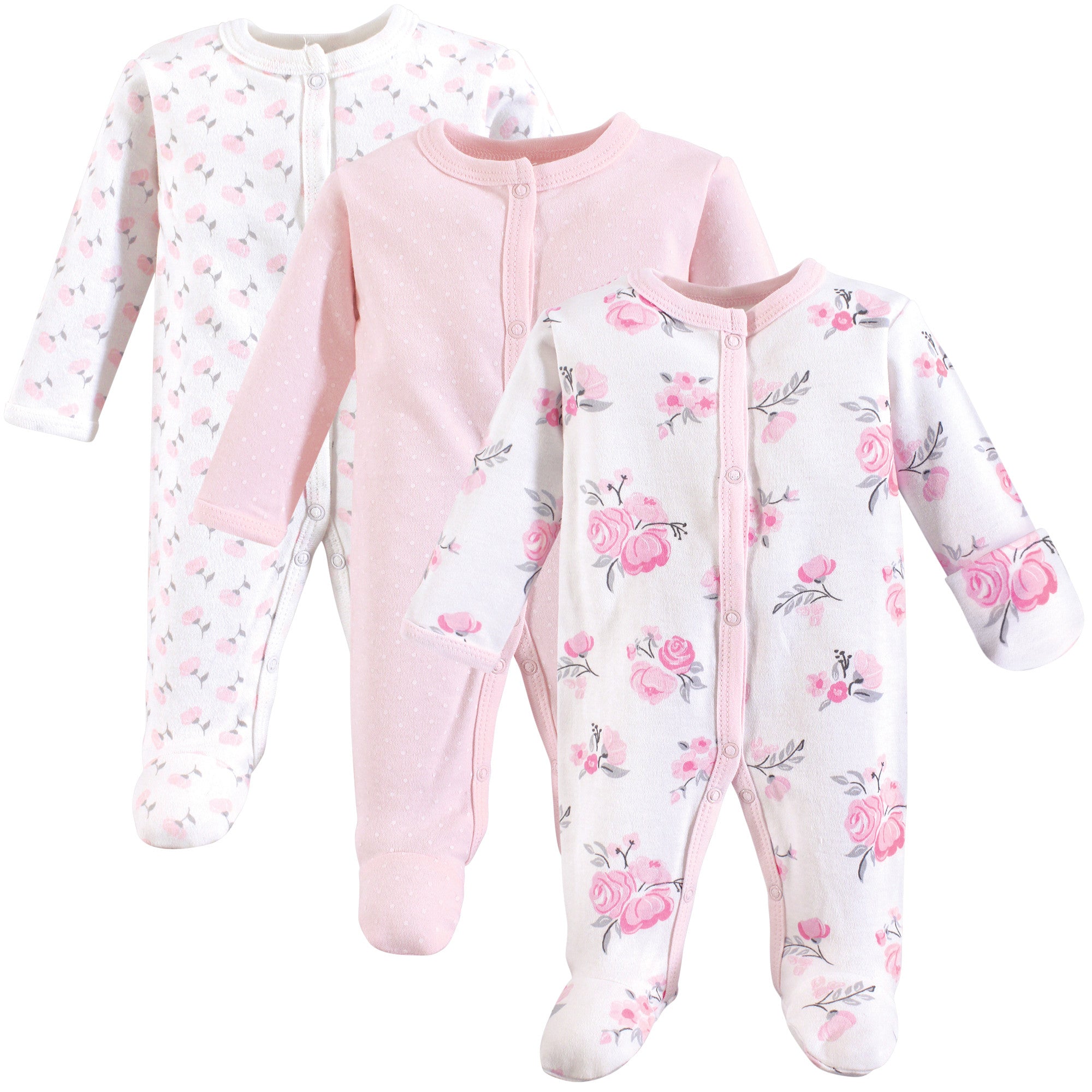 Preemie fleece fashion sleepers