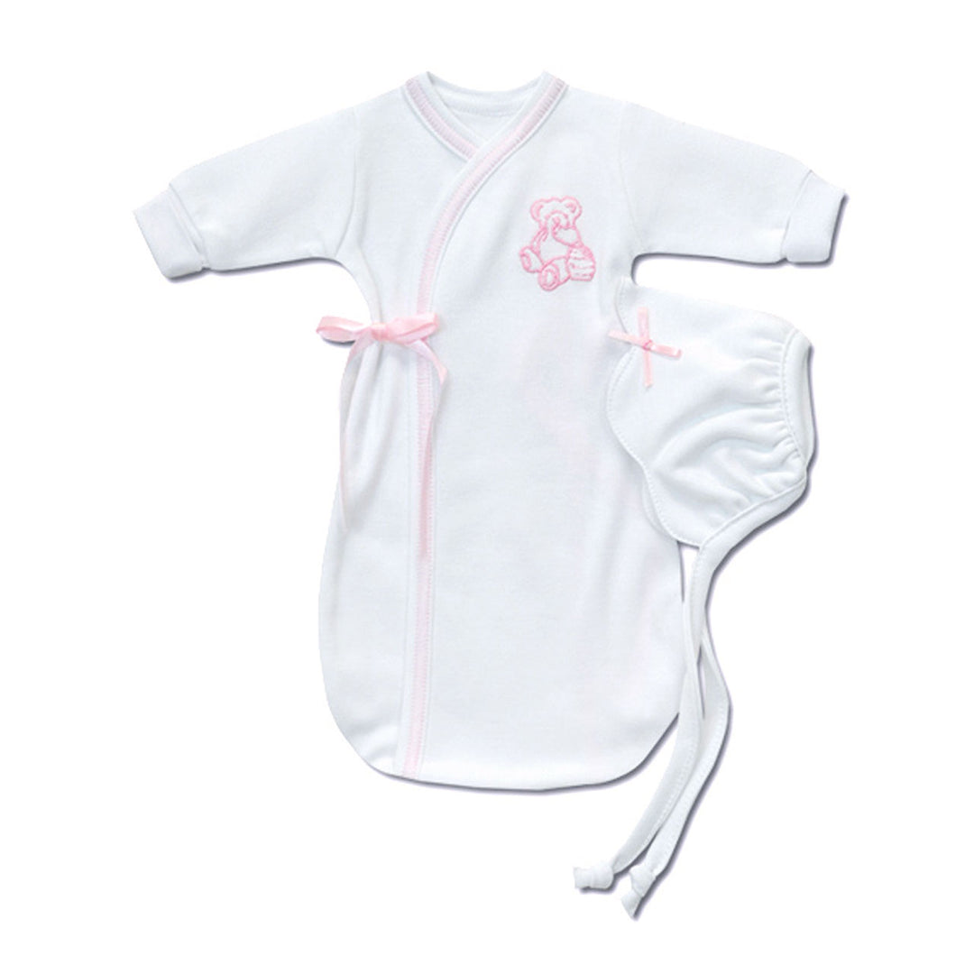 Preemie Girls Loved White & Pink Bereavement Set