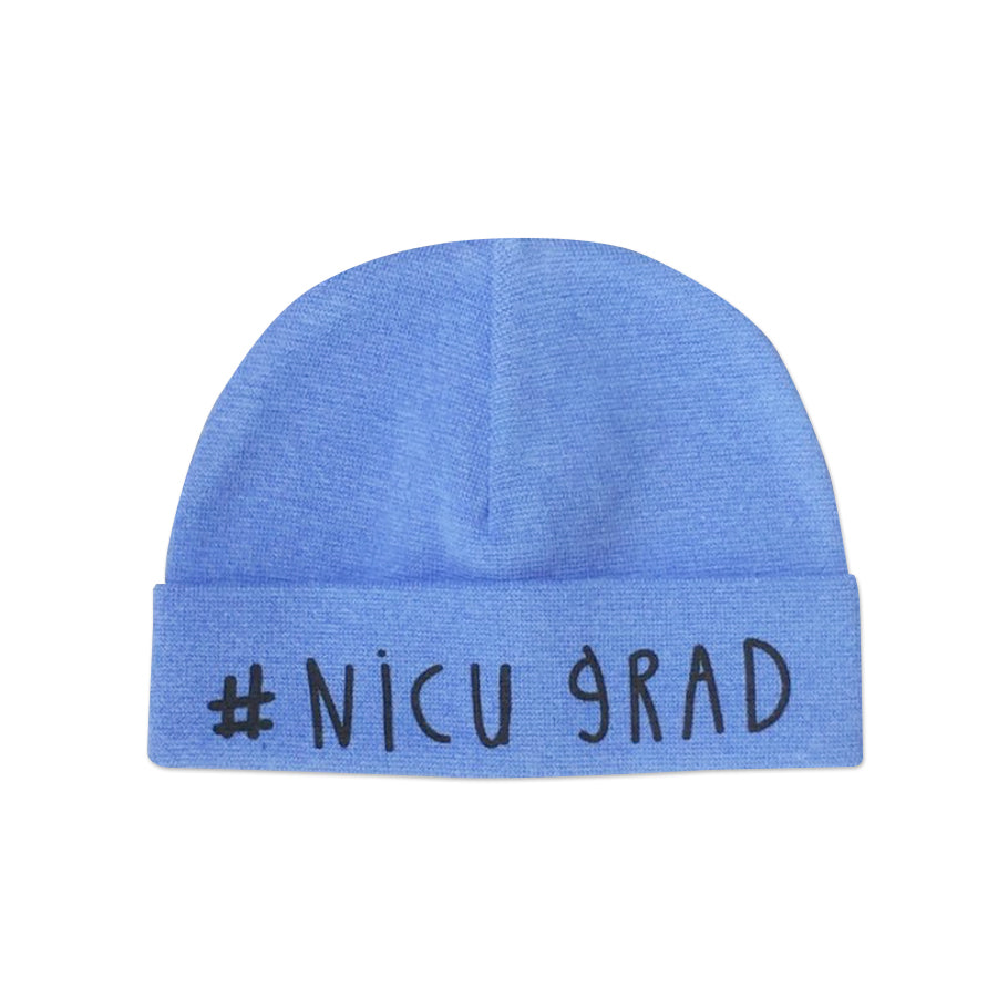#nicu blue grad cap