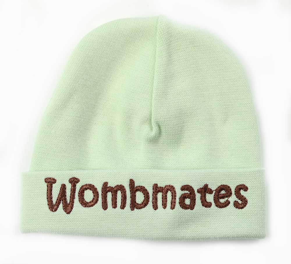 Green wombmates cap