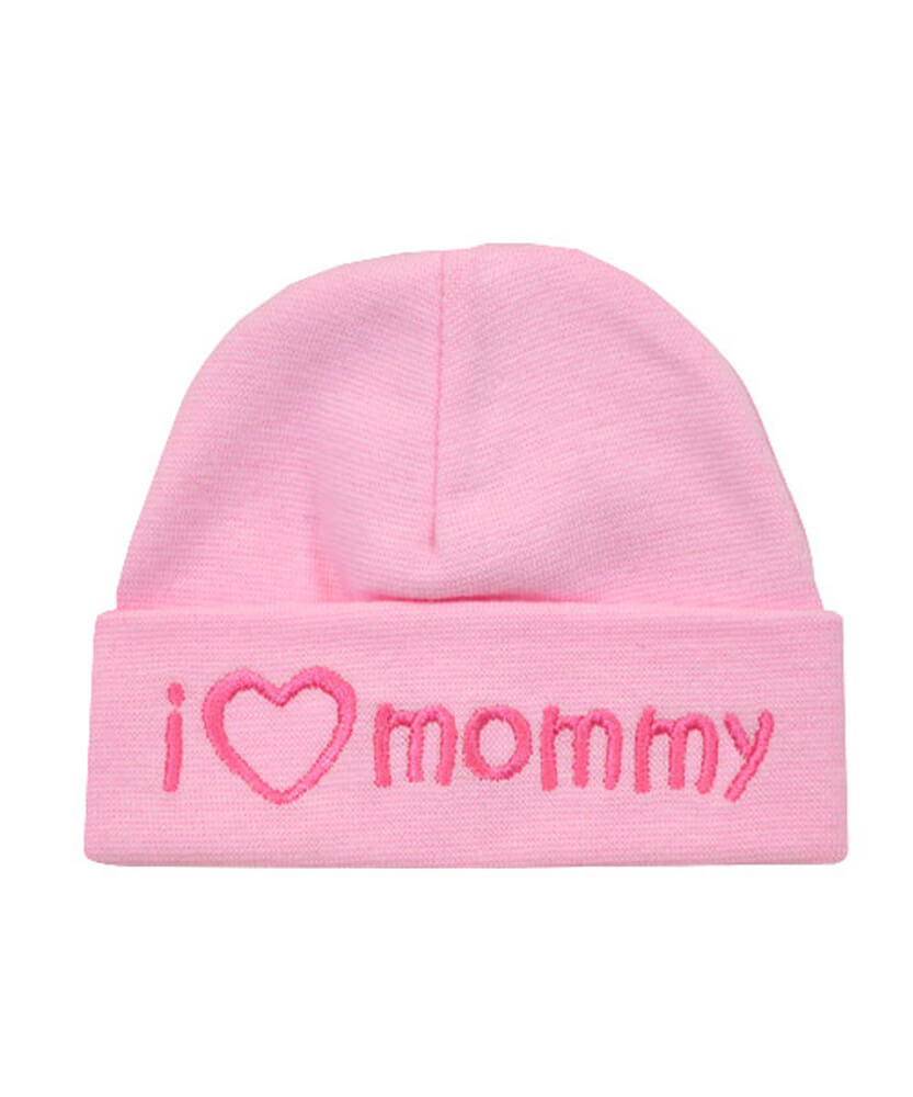 I love mommy pink cap.