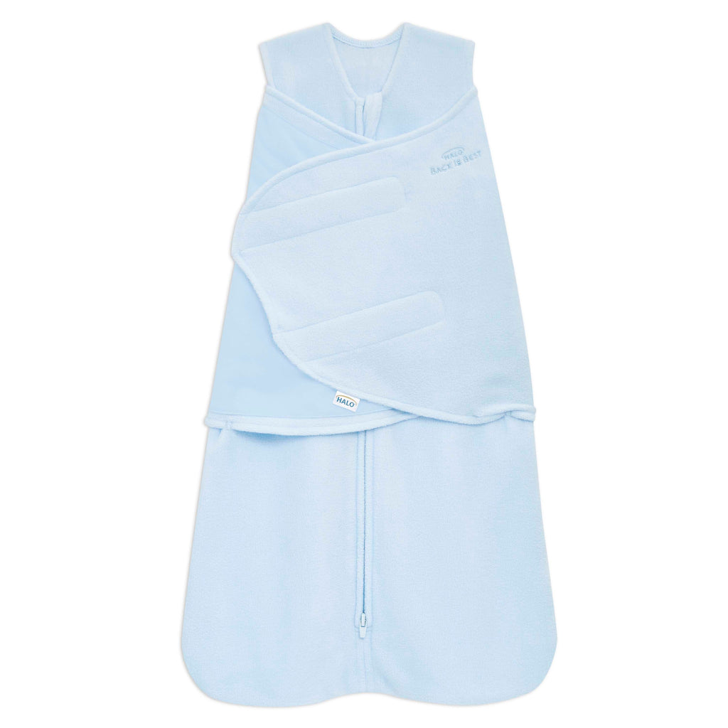 Baby Blue Micro Fleece Sleepsack Swaddle – Preemie Store