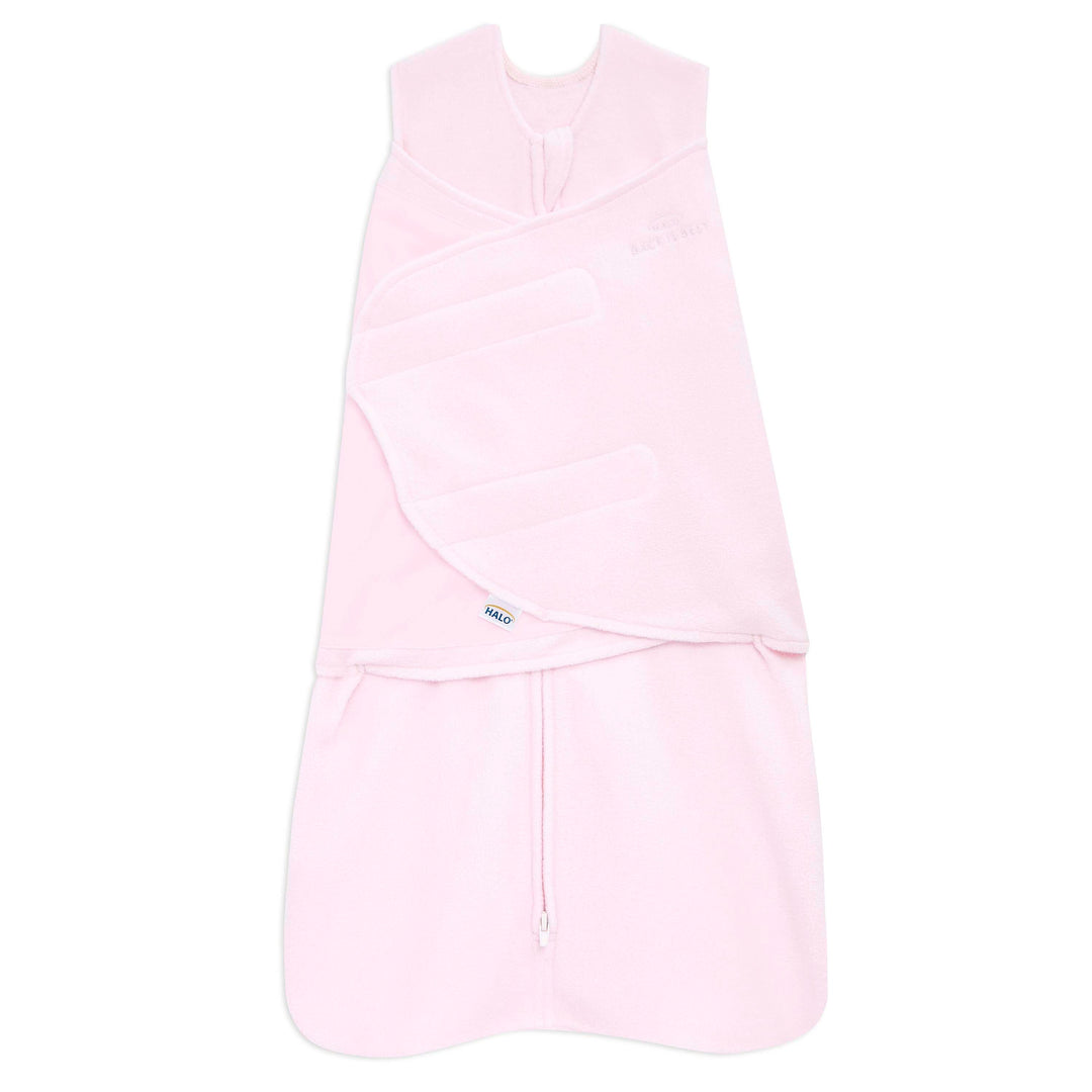 Preemie Girls Soft Pink Micro Fleece Sleepsack Swaddle By Halo