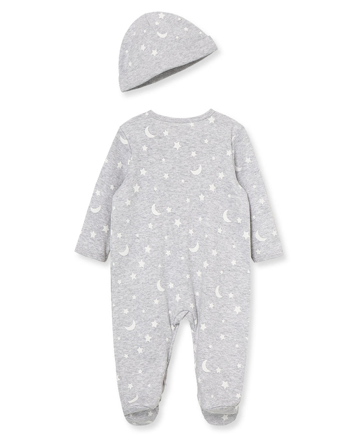 Moon and Stars Footie Set