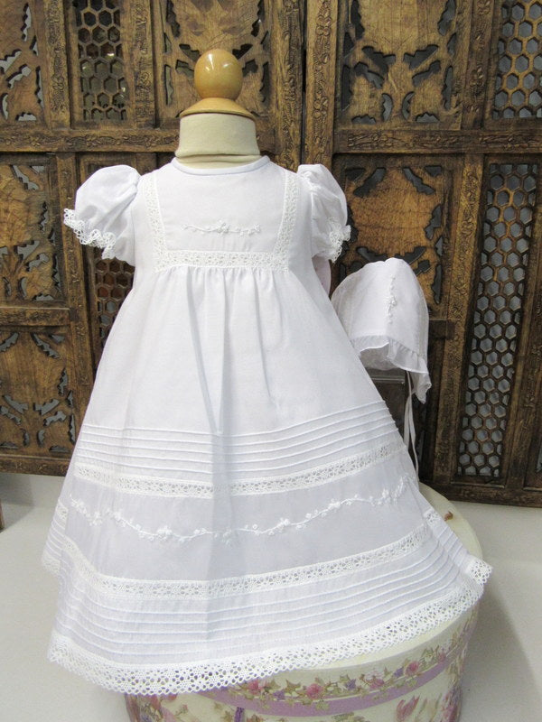 White Heirloom Dress & Pantie Set White Heirloom Dress & Pantie Set